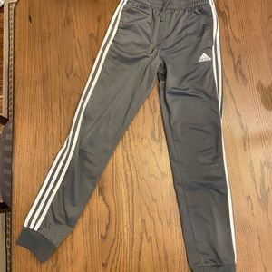 Youth Adidas Gray Joggers